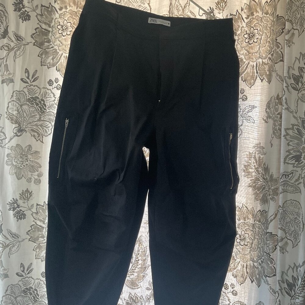 Zara womans pants XL black